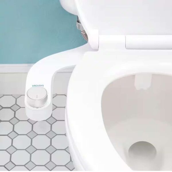 FreshSpa Comfort+ Ambient Temperature Non-Electric Bidet Attachment in White